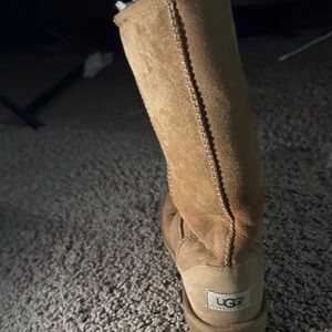 UGG Chestnut Suede Classic Boots